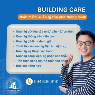 Phần mềm quản lý tòa nhà Building Care