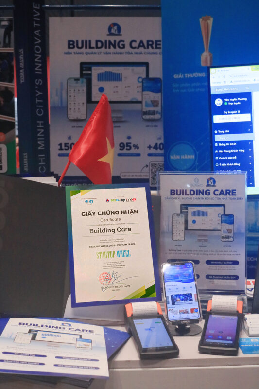 Tự Hào Building Care - Top 10 Startup Wheel, Dấu Ấn Tại Innoex 2025
