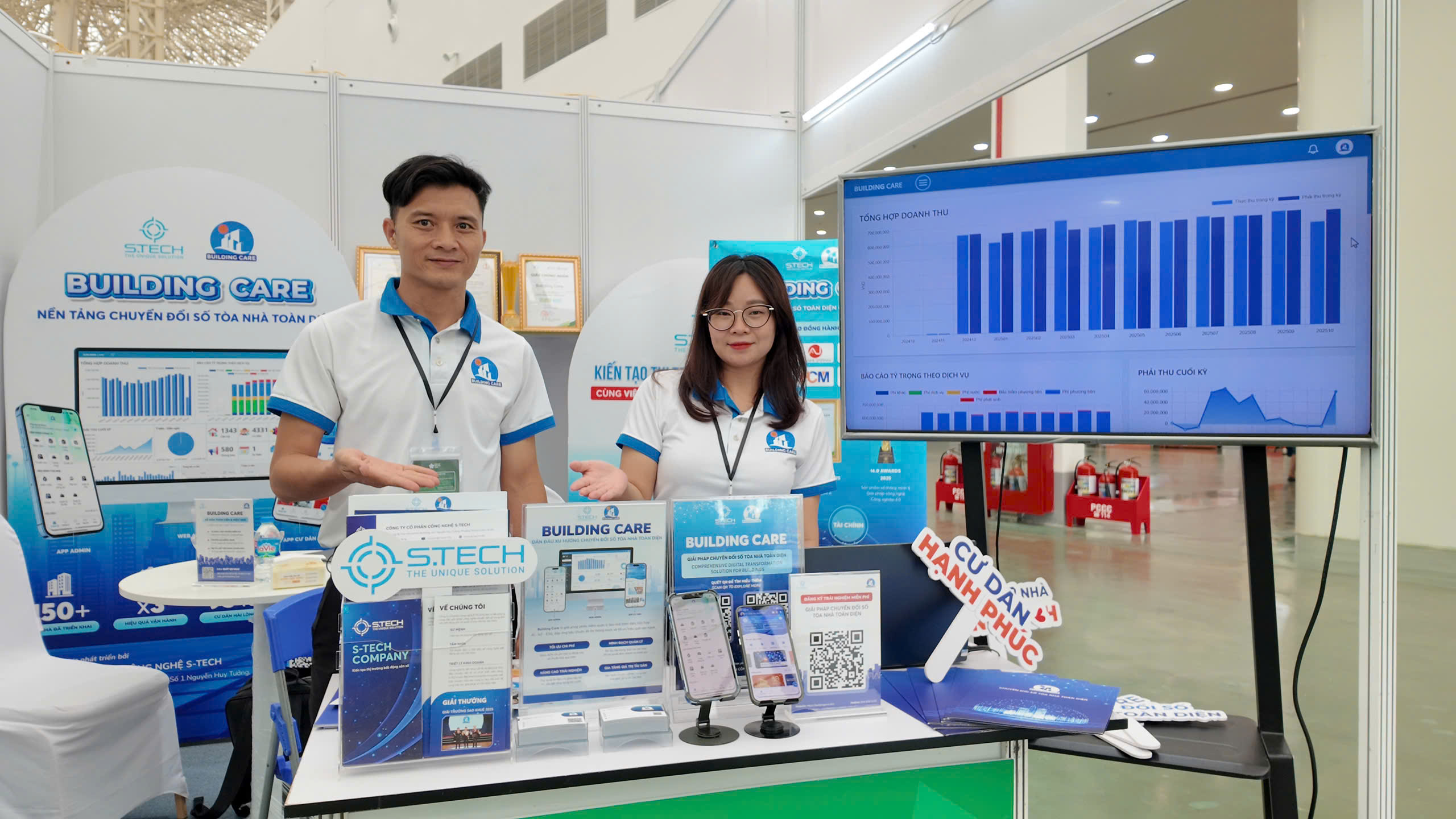 S-TECH-Building Care tại Hội chợ mùa thu 2025