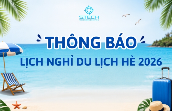 Lịch nghỉ du lịch hè 2026-stech
